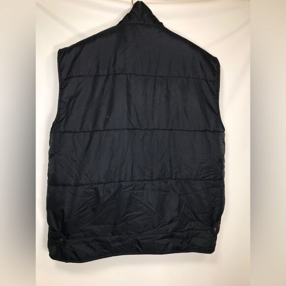 Survival By Generation One Mens Black Puffer Vest Size XLarge Snap Closure - Picture 5 of 8
